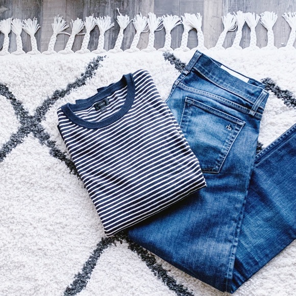 J. Crew Cotton Crewneck Sweater - Picture 2 of 4